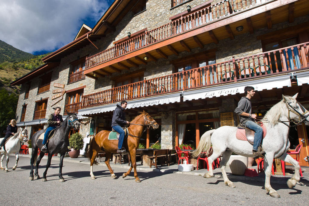 Hostal La Font Os de Civis Luaran gambar